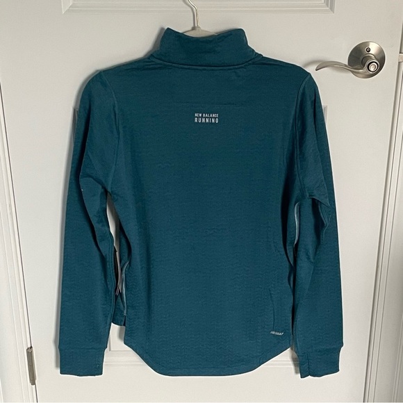 New! New Balance Men's NB Heat Grid Long Sleeve Shirt moonstone 35356 - Picture 7 of 15